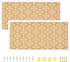 Decorative Cork Board for Walls, White Floral Print Bulletin Board, Vision Board for Office, School, Bedroom