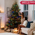 600 Outdoor,197 8 Joiedomi LED Christmas Lights FT Multicolor Christmas Tree Lights with Modes Timer, PVC Clear Wire