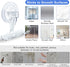 ANDGOO Razor Holder for Shower, Powerful Suction Cup Hooks for Towel, Loofah, Shaver, Suction Cup Hanger, No-Damage