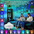 SUNFUCAN 12 4 Galaxy Projector Star Projector Zodiac Constellations, Aurora Color Combinations, Dynamic Star