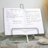 ZICOTO Aesthetic Blank Recipe Book with Waterproof Cover - The Perfect Recipe Notebook To Write In Your Own Recipes - Simplified Blank Cookbook to Organize Your Recipes