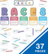 Carson Dellosa 37-Piece R.A.C.E. Writing Strategy Bulletin Board Sets for Classrooms, Alphabet Letters, Sentence Starters, Informational Charts, Pencils with Inspiring Quotes, Writing Process Posters by Carson Dellosa Education