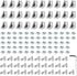 30 Set Silver 2020 Series Aluminum Extrusion Profile Connector, Includes Wrench and Corner Brackets