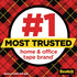 Scotch Super-Hold Tape, 10 Rolls, Transparent Finish, 50% More Adhesive, 3/4 x 800 Inches, Boxed