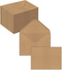 Better Office Products Kraft Invitation Envelopes, 100-Pack, A1 Size, Strong 35 lb. Paper for Invitations