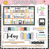 Set Bookshelf Bulletin Board Composition Notebook Classroom Decorations Reading Library Bulletin Board Composition