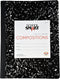 School Smart Hard Cover Ruled Composition Book, 150 Sheets, 9-3/4 x 7-1/2 Inches