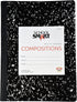 School Smart Hard Cover Ruled Composition Book, 150 Sheets, 9-3/4 x 7-1/2 Inches