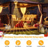 344 11.8ft 9 8 Christmas Decorations Star String Lights - LED Strands Waterfall Tree Lights with Topper Star, Lighting