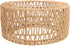 Luxshiny Rattan Lamp Shade, Cylinder Woven Lampshade Boho Lamp Shades Replacement Rustic