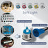 LED Latching Stainless Steel Push Button Switch, 12-24V DC 20A 1NO On Off with Wire Socket