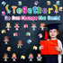 Together We Can Change The World Classroom Bulletin Board Set, Hands with Hearts, Diverse Children Cutouts