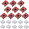 10 Pieces Stepper Motor Driver Module with Heat Sink for Stepstick A4988, 3D Printer, CNC Machine, Robotics