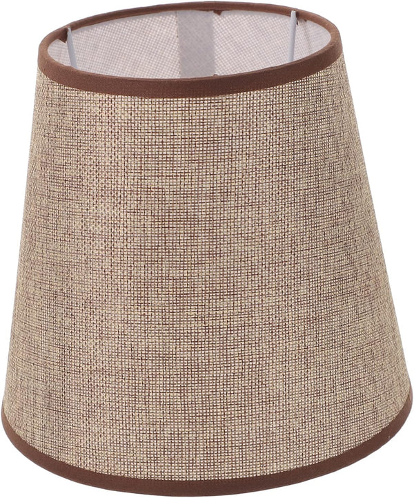 Linen Fabric Light Cover Replacement Lampshade for Desk Lamp Bedside Table Living