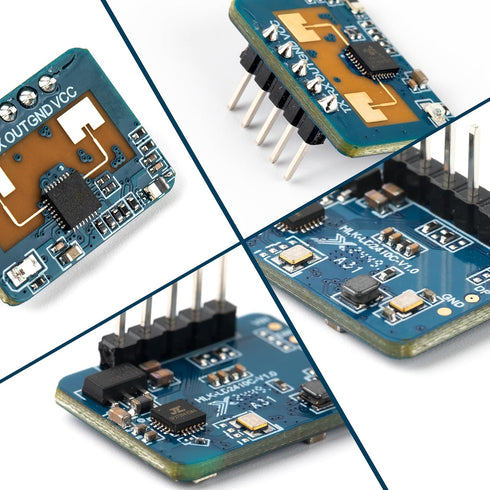 Qoroos 3 LD2410C HLK-LD2410 LD2410 24GHz PCS Sensor Module Human Presence Radar Millimeter Wave Radar Sensor Module Non