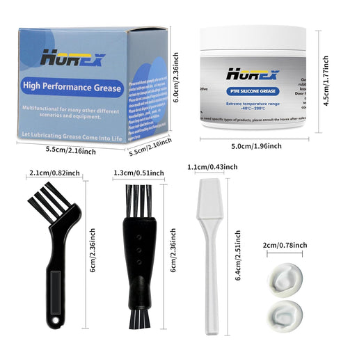 1.76oz PTFE Silicone Grease O-Ring Food Grade Lubricant Faucet Valve Filter Ceramic Rubber Gasket Sealant Hose
