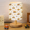 VIHOSE Car Kids Table Lamp for Bedroom Kids Bedside Lamp with Linen