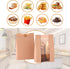 100Pcs 13.78.23.7in 80g 100 Sourdough Bread Bags with Window Bread Bags for Homemade Bread, Thick Coated Kraft