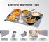 BloomFlex Electric Food Warming Tray Large Buffet Server with Adjustable Temperature, Cool-Touch Handles & Non-Stick