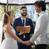 Wedding Officiant Book with Pen, 200 Pages A5 Lined Leather Wedding Journal Notebook, Gifts for Wedding Day Ceremony,