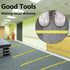 Zonon 4 Roll 100 Feet Carpet Marker Strips for Classroom Decoration - School Teachers Supplies