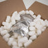 MagicWater Supply Anti Static Bio Tube Packing Peanuts, 0.25 Cu Ft, Compostable Biodegradable Void Filler