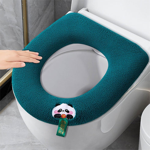 Generic Universal Toilet Seat Cushion Cover - Soft & Thicken Washable Toilet Seat