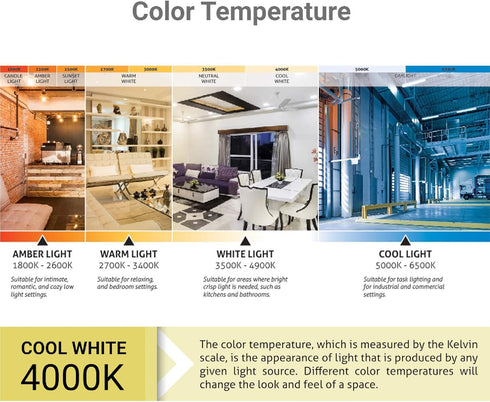 Sunlite 80137 LED A15 Appliance Clear Light Bulb, 6W (40W Equivalent), 450 Lumens, 4000K Cool White, Medium Base, 1