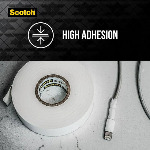 Scotch Vinyl 35 Electrical Tape, 5 Rolls, Multi-Color Pack for Cable Jacket Repair & Electrical Insulation