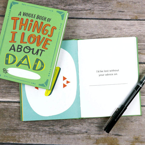 Em & Friends About Dad Fill in the Love Book