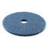 Boardwalk BWK4020BLU 20 in. Diameter Scrubbing Floor Pads - Blue (5/Carton)