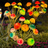 Solar Garden Lights - Upgraded 24LED Solar Mushroom Lights Outdoor, Waterproof Garden Decor for Lawn Front Porch Patio