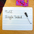 Flipside 9 x 12 Handwriting Dry Erase Board - Class Pack, 12 Bulk, Assorted