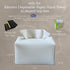 Countertop Hiranos Bazaar Hand Towel Box Cover Elegant PU Leather Holder Dispenser, for Kleenex Disposable Paper