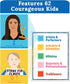 Carson Dellosa Courageous Kids Bulletin Board Set - Periodic Table Featuring 62 Inspiring Kids for Classroom Decor