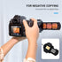 Kiorafoto 35mm Set 10 JJC Negative Film Scanning Copying LED Light Includes Slides Holder, Film Strip Holder, USB Light