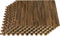 Forest Floor 5/8 Inch Thick Printed Foam Tiles, Premium Wood Grain Interlocking