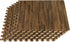 Forest Floor 5/8 Inch Thick Printed Foam Tiles, Premium Wood Grain Interlocking