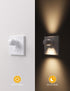 GEPLAD 6-Pack 3000K,Dusk LED Night Light Plug-in Wall Outlet Light, Soft White to Dawn Nightlight,Ambient