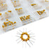 PANMILED 600 Pieces Ceramic Capacitor Assortment Kit, 30 Values from 10PF to 10UF Multilayer Monolithic