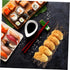Set 3 of Vintage Japanese Sushi Display Plates - Perfect for Food Photography