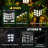 Lights,12 Pack 10 GIGALUMI Solar Outdoor LED Solar Lights Outdoor Waterproof, Solar Walkway Lights Maintain Hours