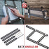 Easy Angle-ER Heavy Duty Template Tool - Ultimate Multi Angle Ruler for Measuring Angles - Premium Metal Alloy Tool