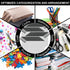 Mesh Zipper Pouch Bags, 24 Pcs Clear A4 Waterproof Document Bags for School Office Organizing Storage