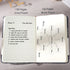 Linen Journal, Tree Printed Fabric Cloth Hardcover Notebook, B6, 264 Pages, 5x7 Small Ruled & Blank Sketchbook