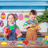 Easter Egg Cutouts for Spring Bulletin Board Classroom Decoration 45Pcs