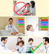 Greetings Poster for Kids, Laminated 14x19.5 in. Classroom Decorations and Back to School Supplies
