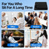 OMCOZY Gel Seat Cushion, Cooling Thick Big Breathable Honeycomb Design Absorbs Pressure Points Seat Cushion