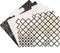 U Brands Classic File Folders Set - Office Supplies in Black, Gold, and White, FSC Certified, 6 Count