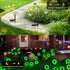 2 Pack Halloween Solar Lights Outdoor Waterproof Solar Scary Eyeball Lights, Green Eyeball Swaying Firefly Lights